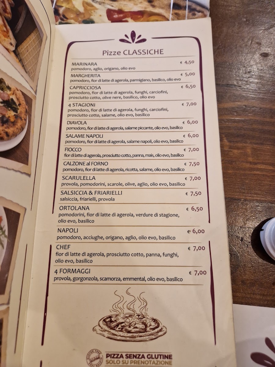 Pizzeria Speranzella Menu 7