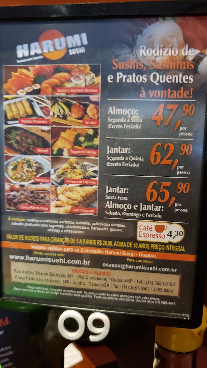 Harumi Sushi Osasco I Menu 6