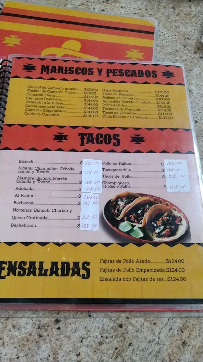 Restaurant Morelos Menu 2