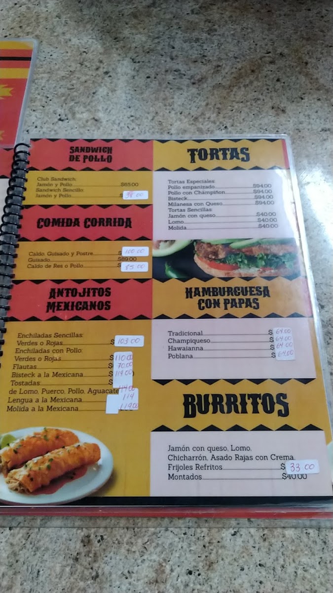 Restaurant Morelos Menu 3