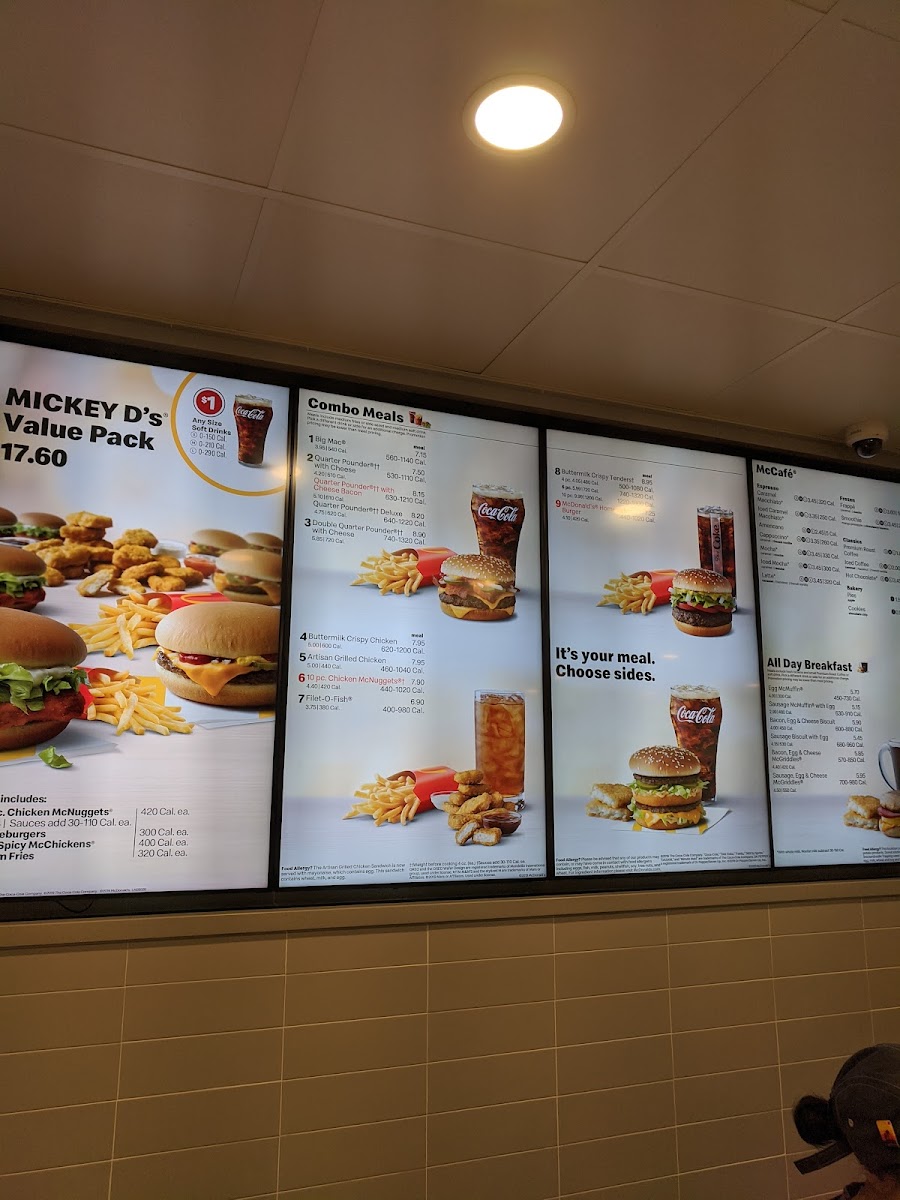 McDonald's Menu 4