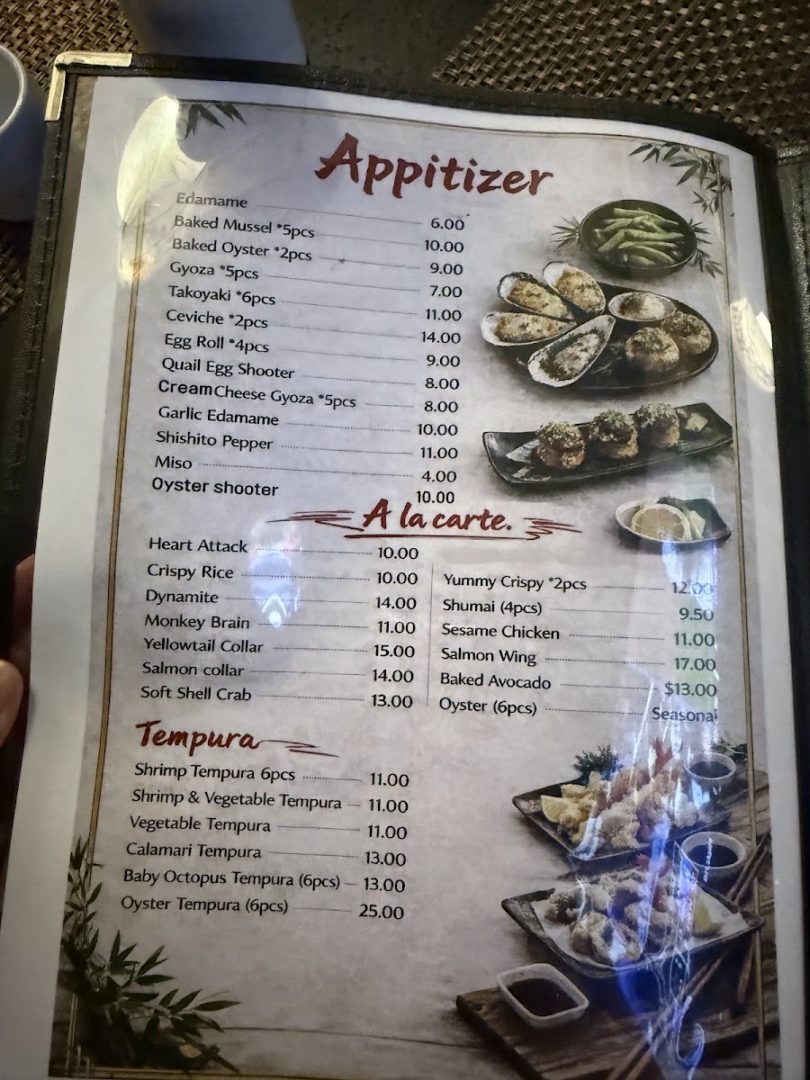 Sato Sushi Menu 9