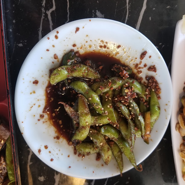 Garlic Edamame
