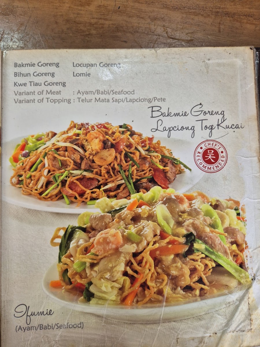 Bakmi Gang Mangga Menu 1