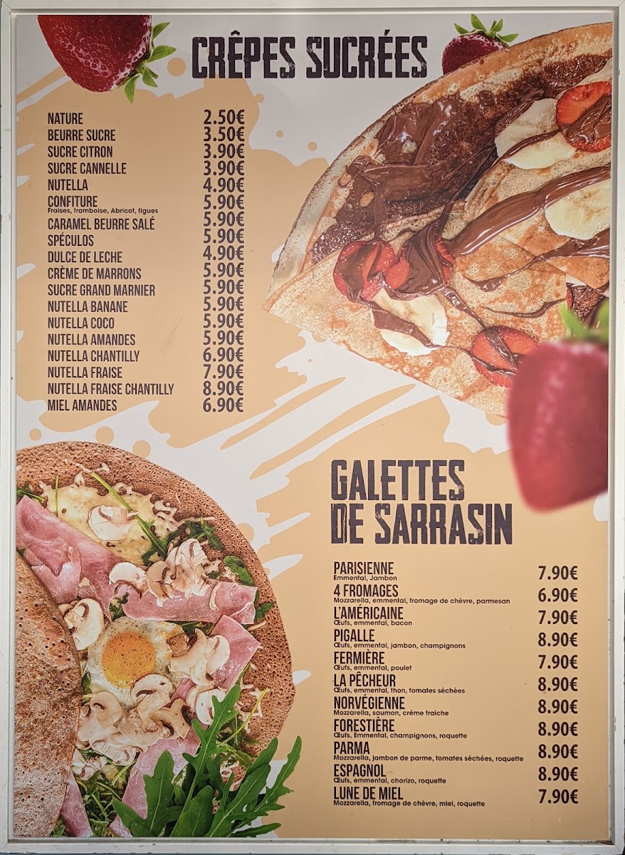 Dolce Pepone Menu 1