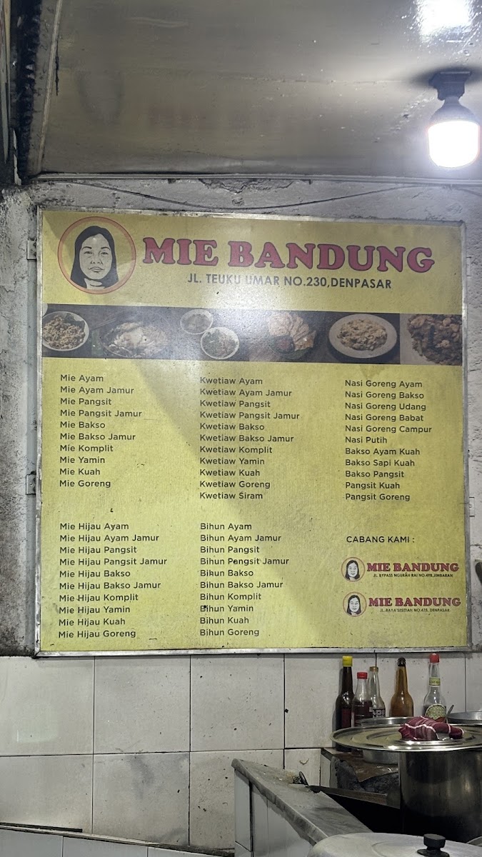 Mie Bandung Menu 2