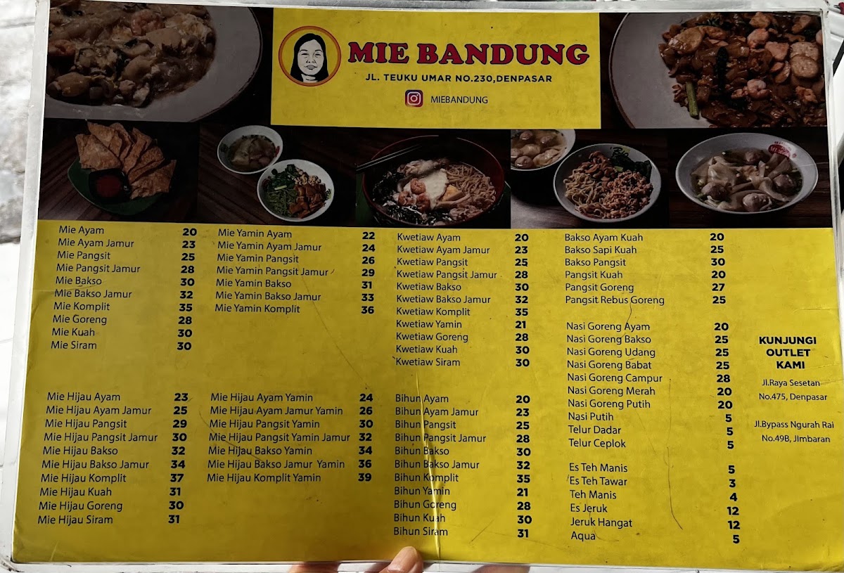 Mie Bandung Menu 9