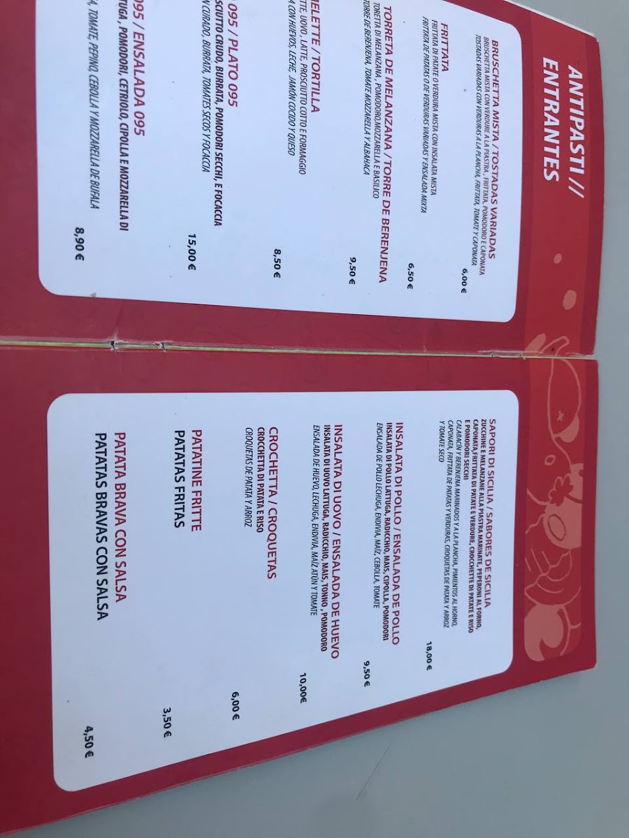 Restaurant Zero Nove Cinque Menu 8