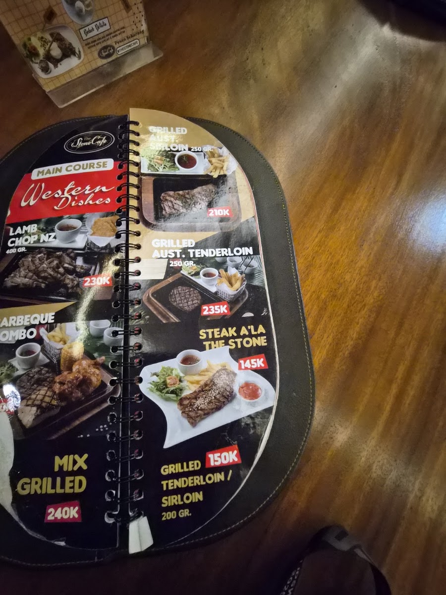 The Stone Cafe Menu 9