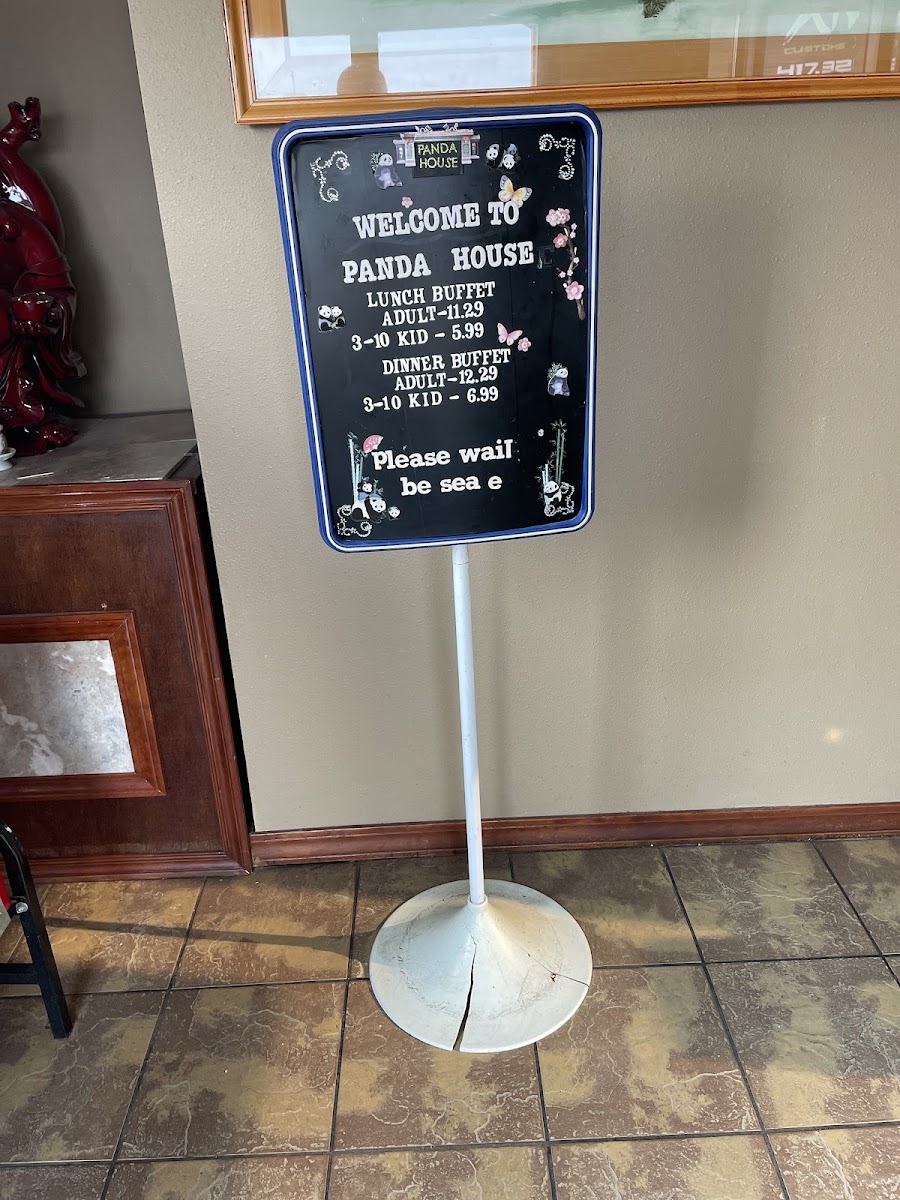 Panda House Menu 2