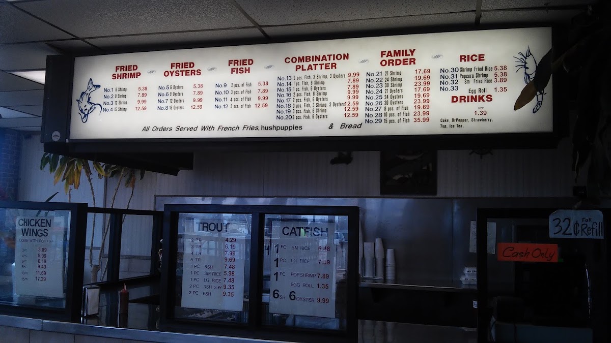 John's Seafood Menu 10