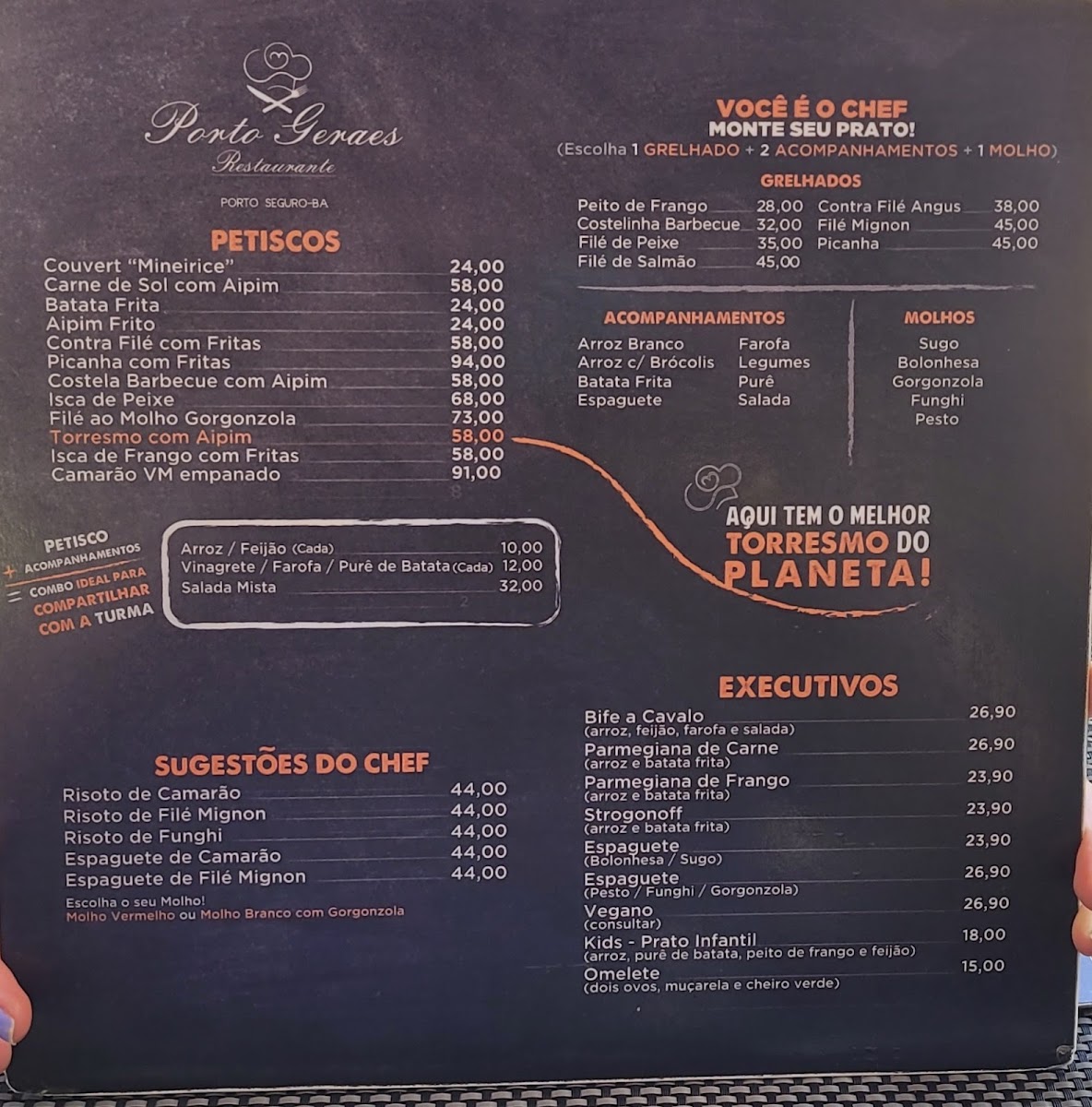 Porto Geraes Restaurante Menu 9