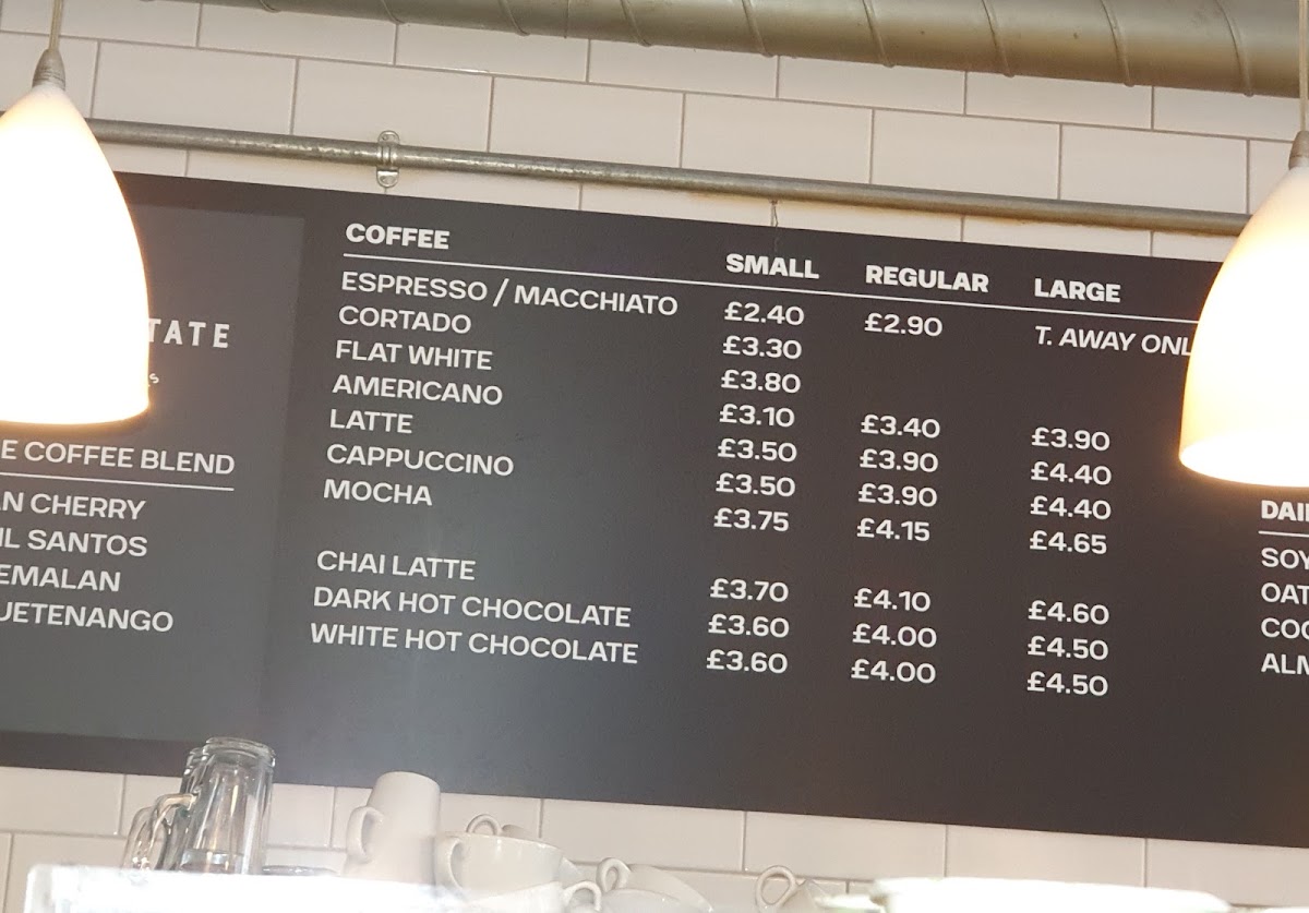 Empire State Coffee Artisan Roasters Menu 2