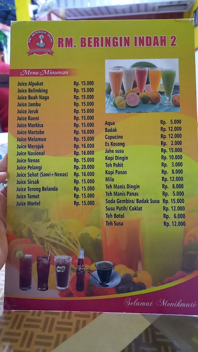 RM. Beringin Indah 2 Menu 10
