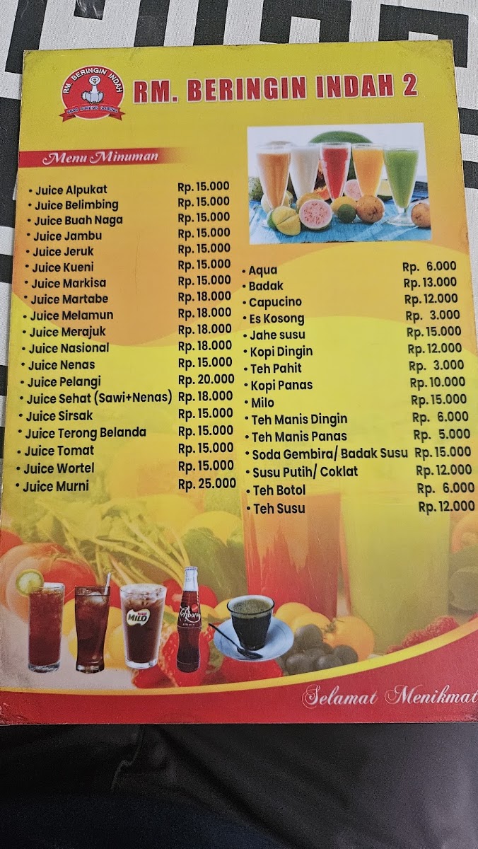 RM. Beringin Indah 2 Menu 6