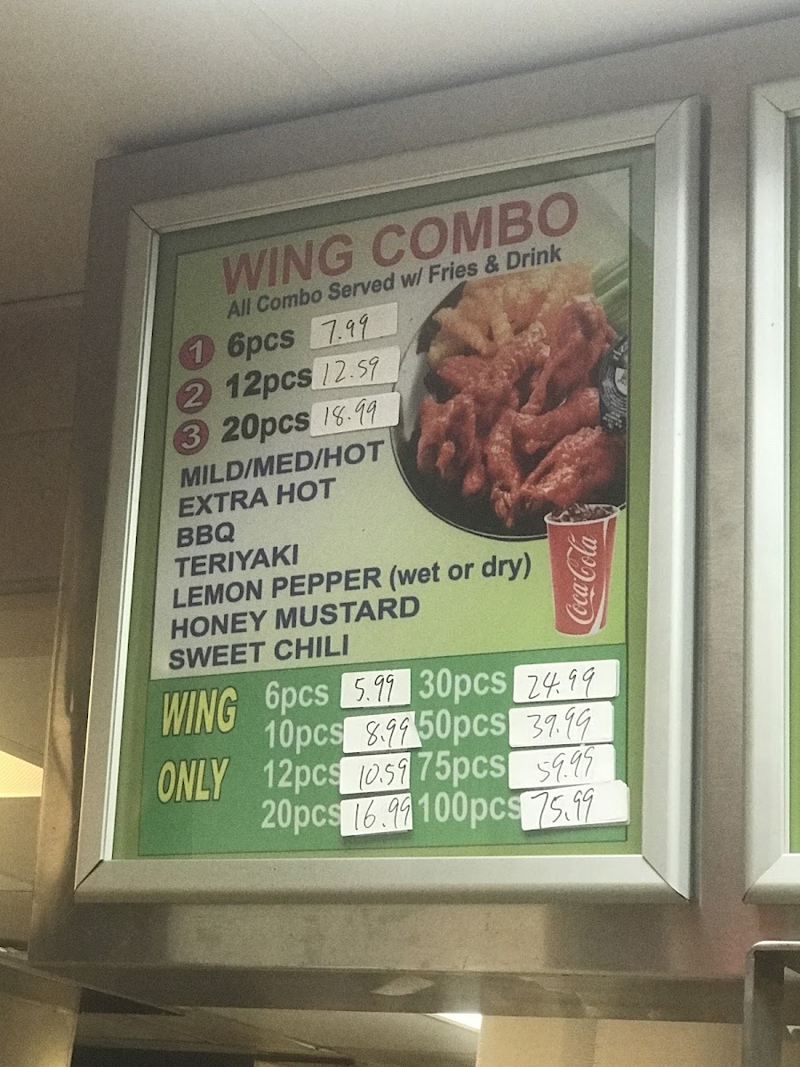Wing Master Menu 4