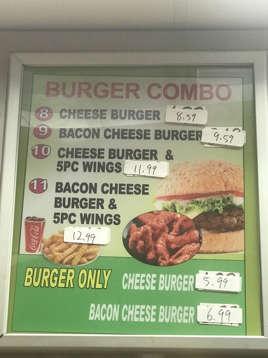 Wing Master Menu 5