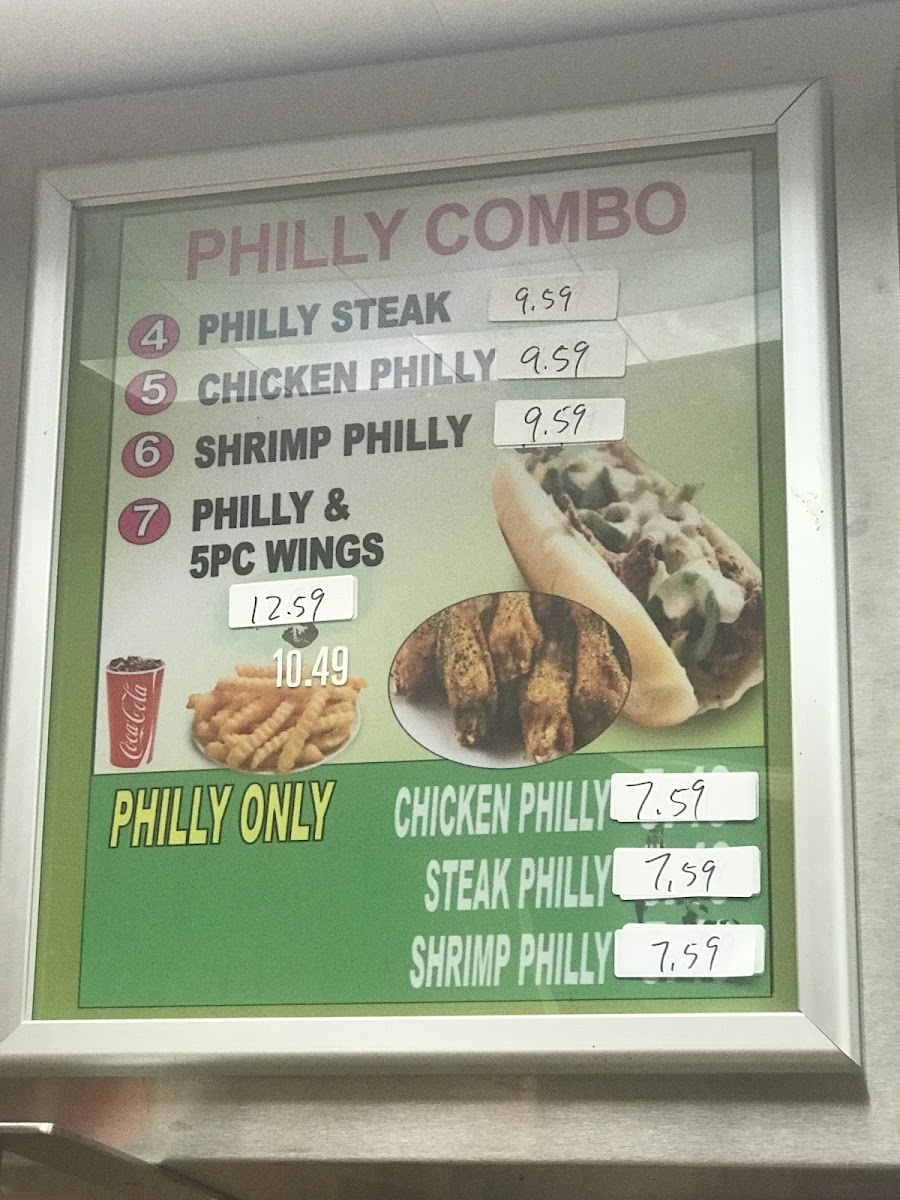 Wing Master Menu 6