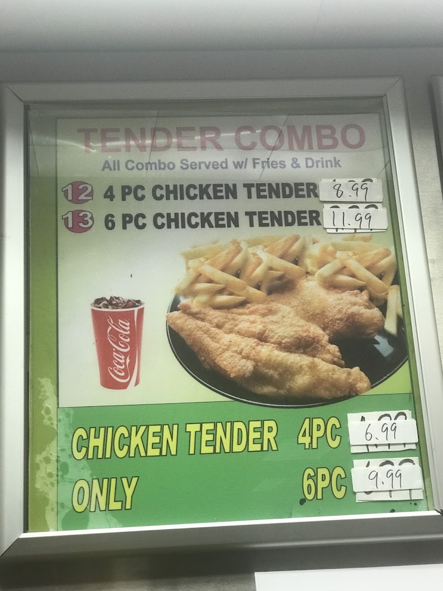 Wing Master Menu 7