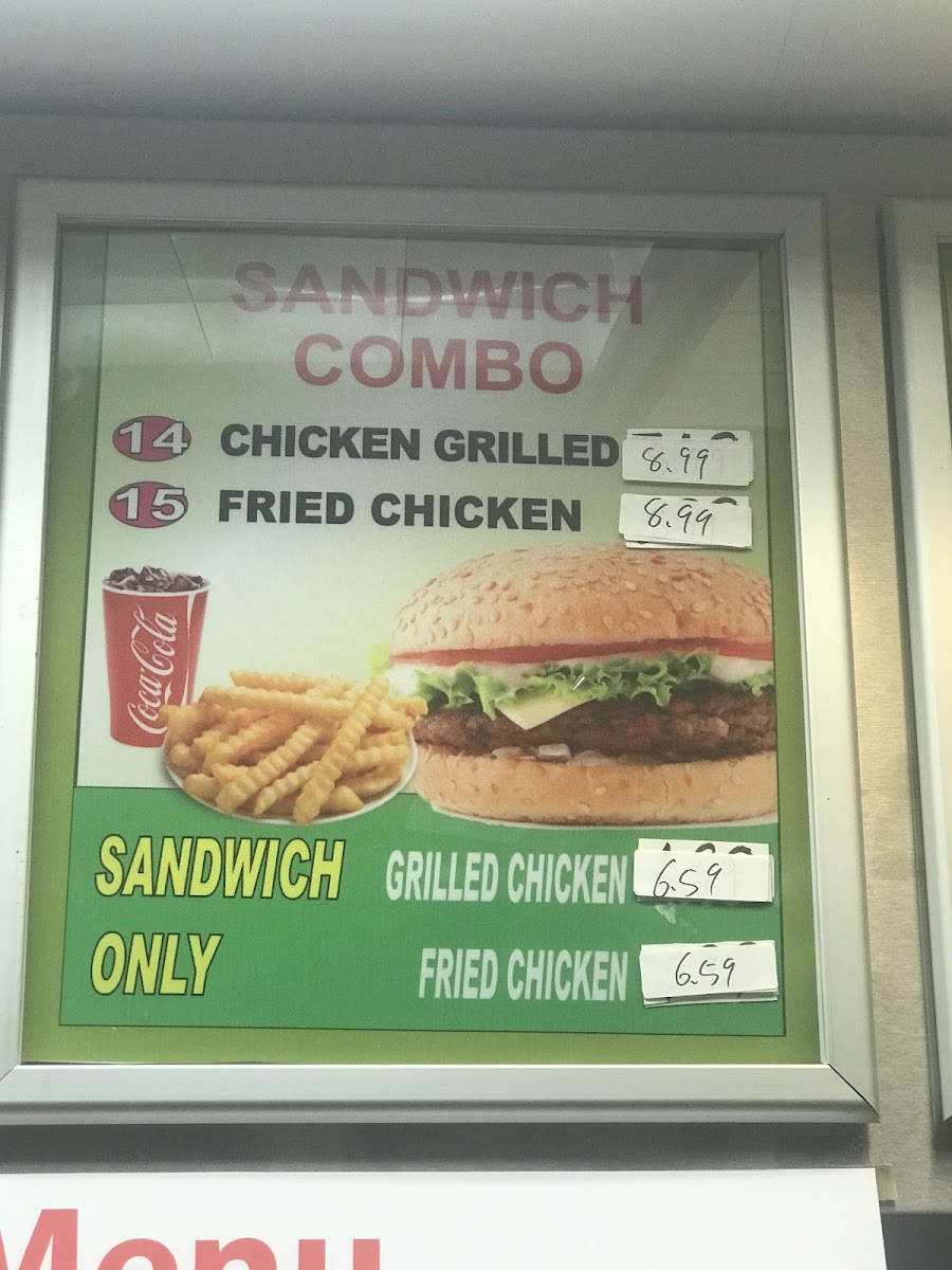 Wing Master Menu 8