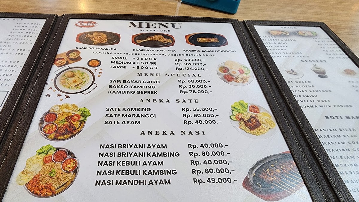 Kambing Bakar Cairo Menu 5
