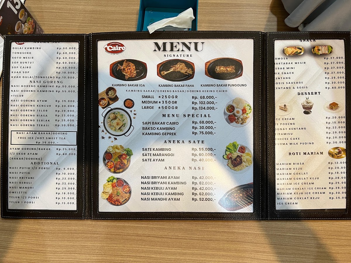 Kambing Bakar Cairo Menu 7
