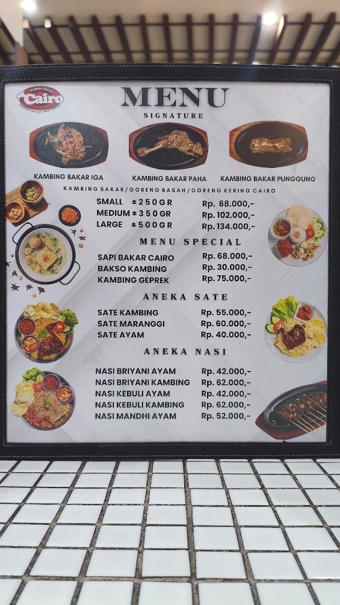 Kambing Bakar Cairo Menu 8