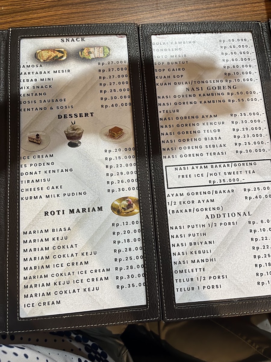 Kambing Bakar Cairo Menu 9