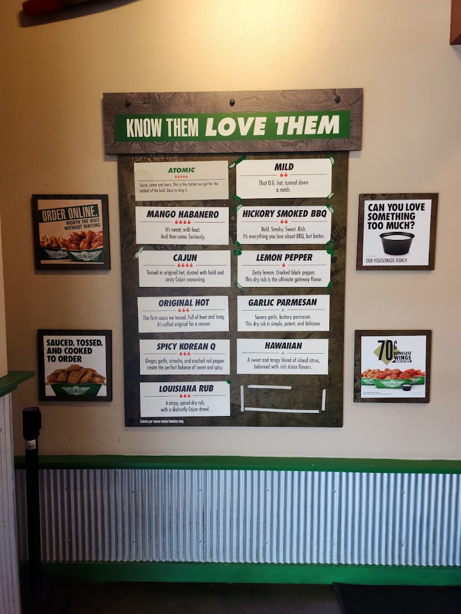 Wingstop Menu 1