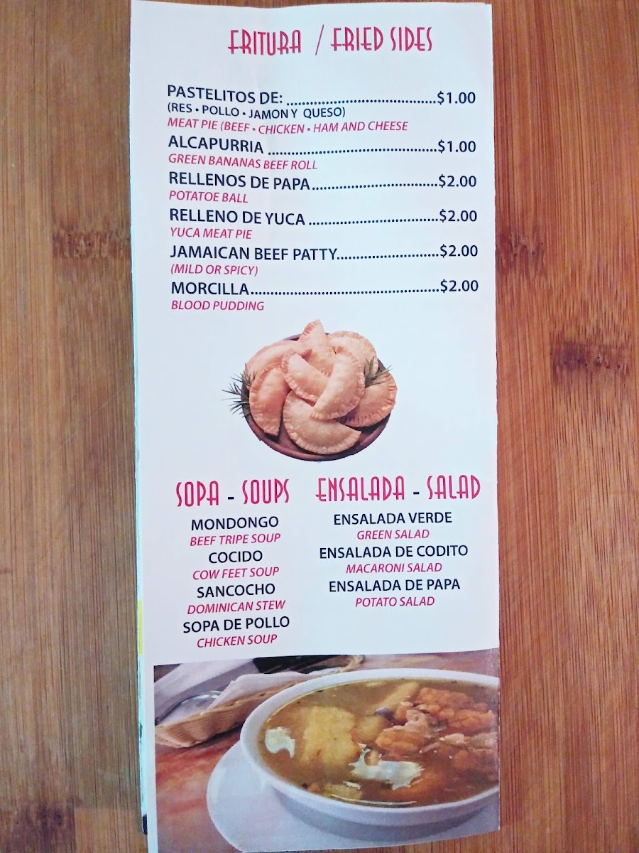 Celia's Restaurant Menu 4