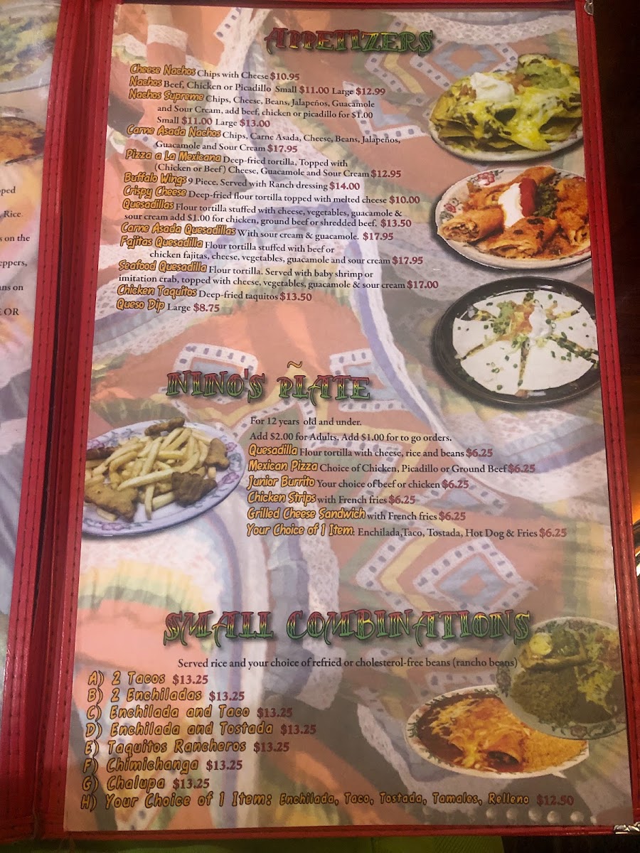 El Rancho Alegre | Mexican Menu 4