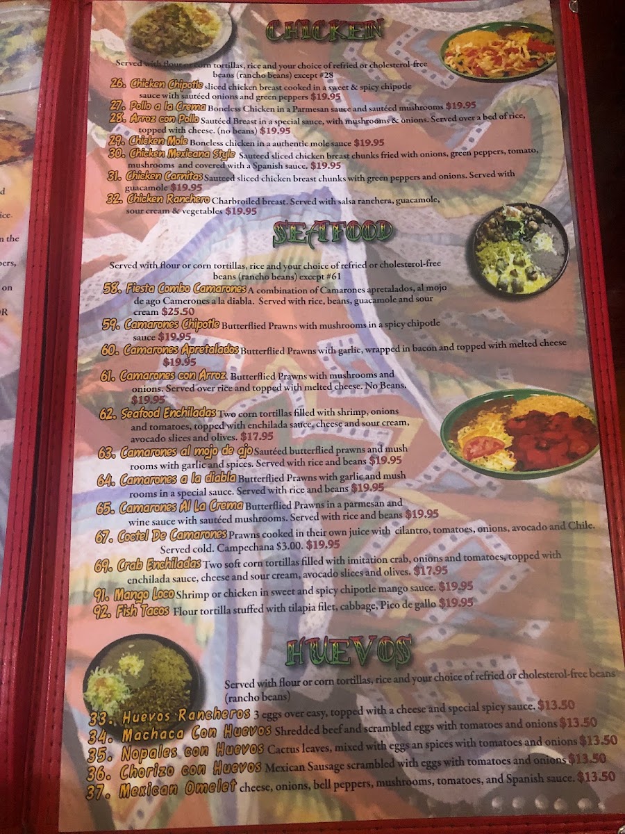 El Rancho Alegre | Mexican Menu 5