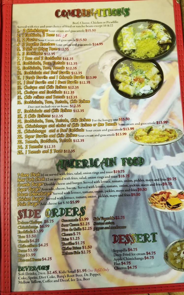 El Rancho Alegre | Mexican Menu 8