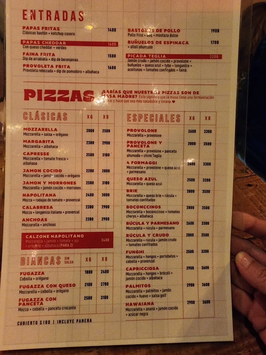 Teglia Menu 5