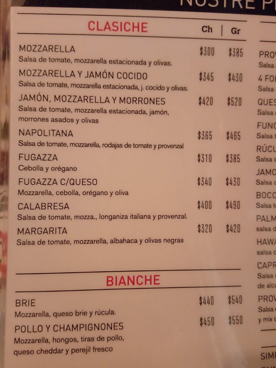 Teglia Menu 9