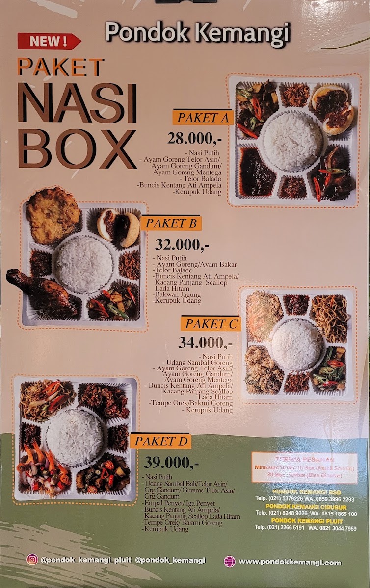 Pondok Kemangi Pluit Menu 8