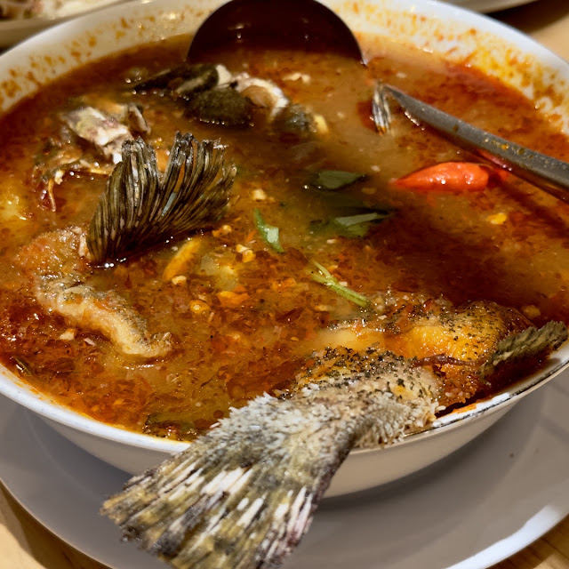 Sop Gurame Asam Pedas