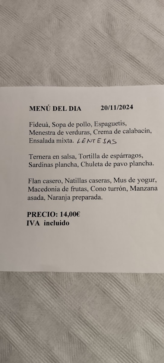RESTAURANTE VICTOR Menu 4