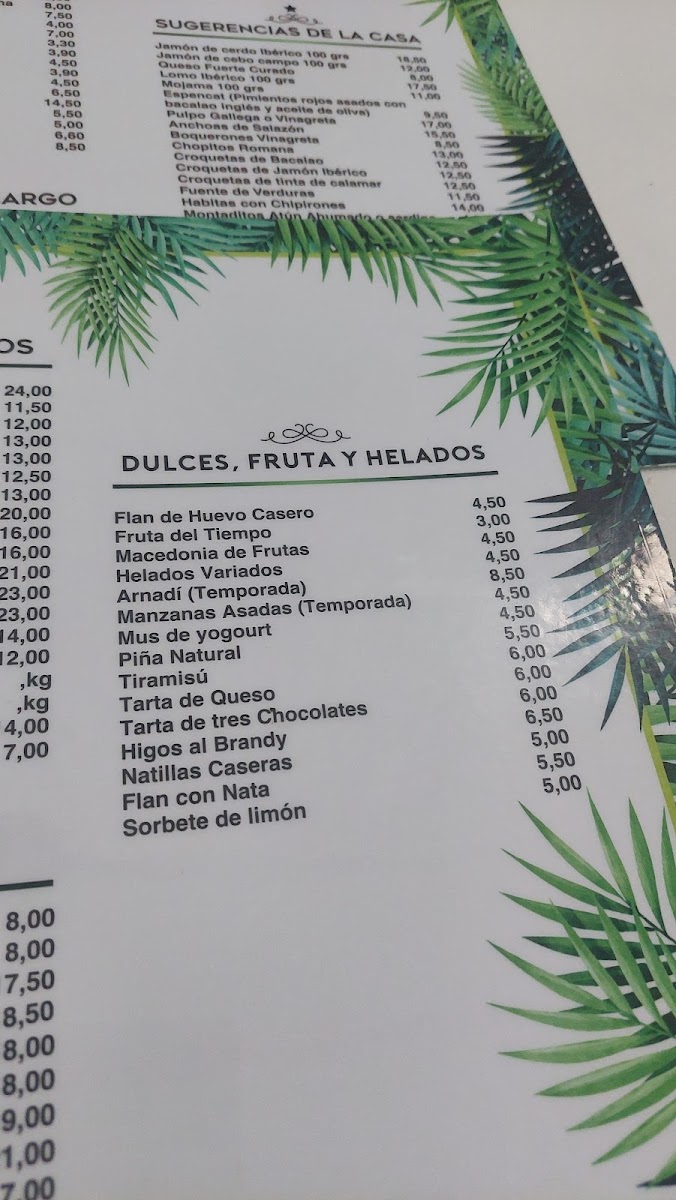 RESTAURANTE VICTOR Menu 7