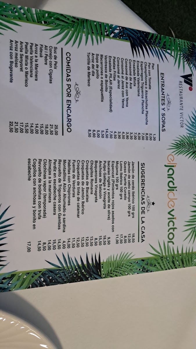 RESTAURANTE VICTOR Menu 9