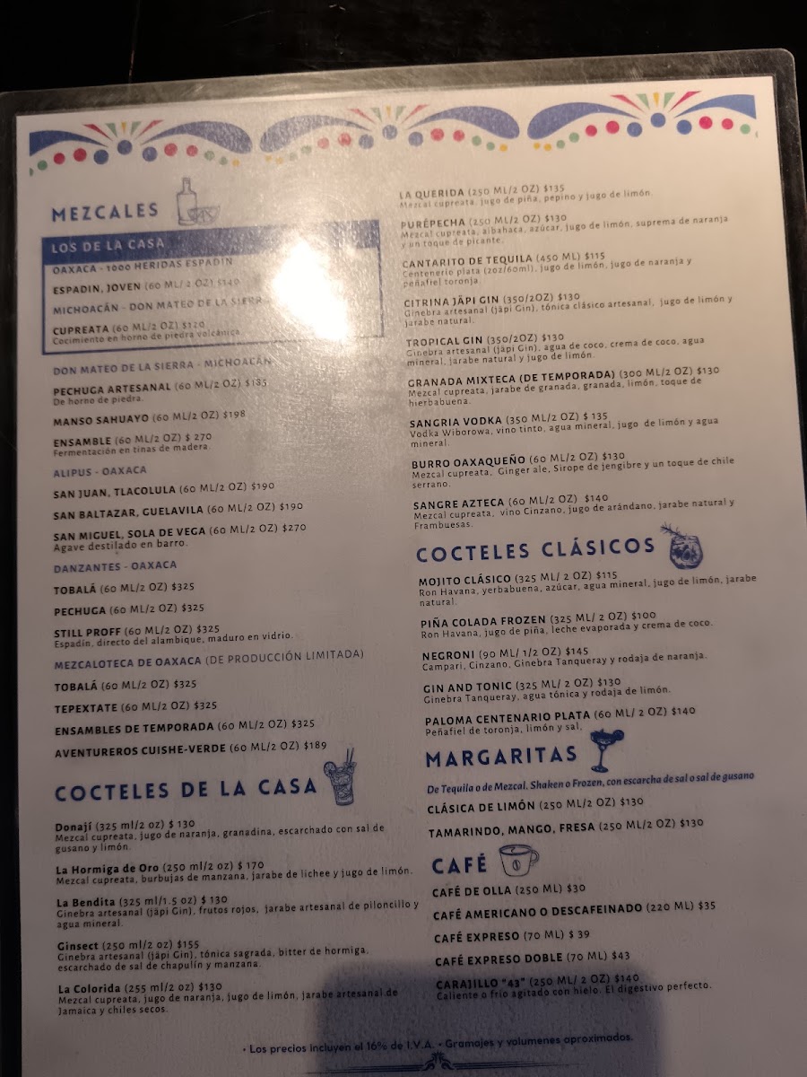 La Casa de Los Tacos Coyoacán Menu 9