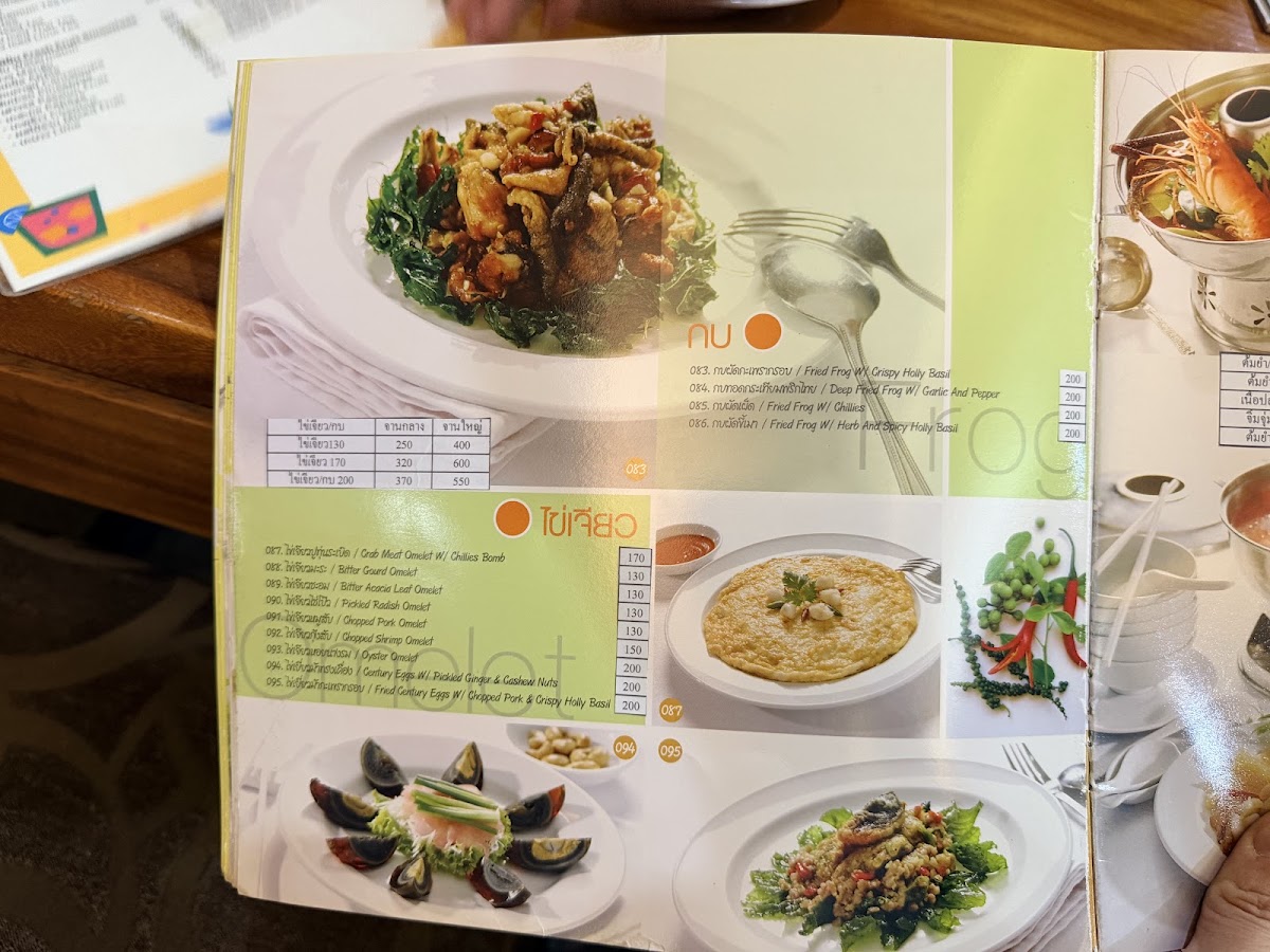 Khrua Nai Baan Menu 2