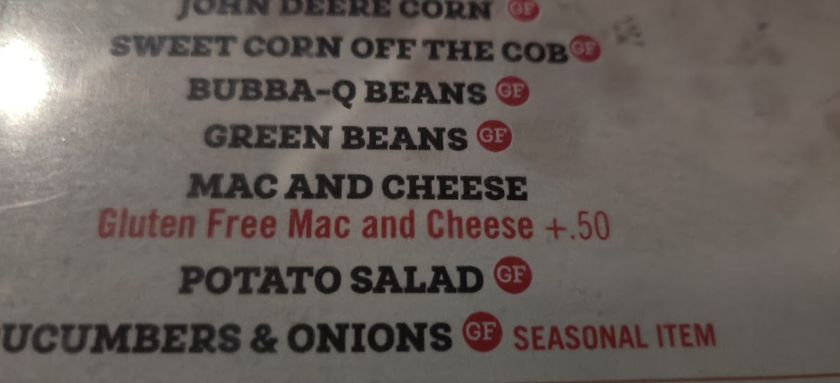 Bubba-Q's Menu 10