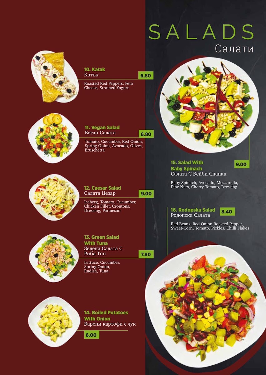 Rio Cafe Menu 3