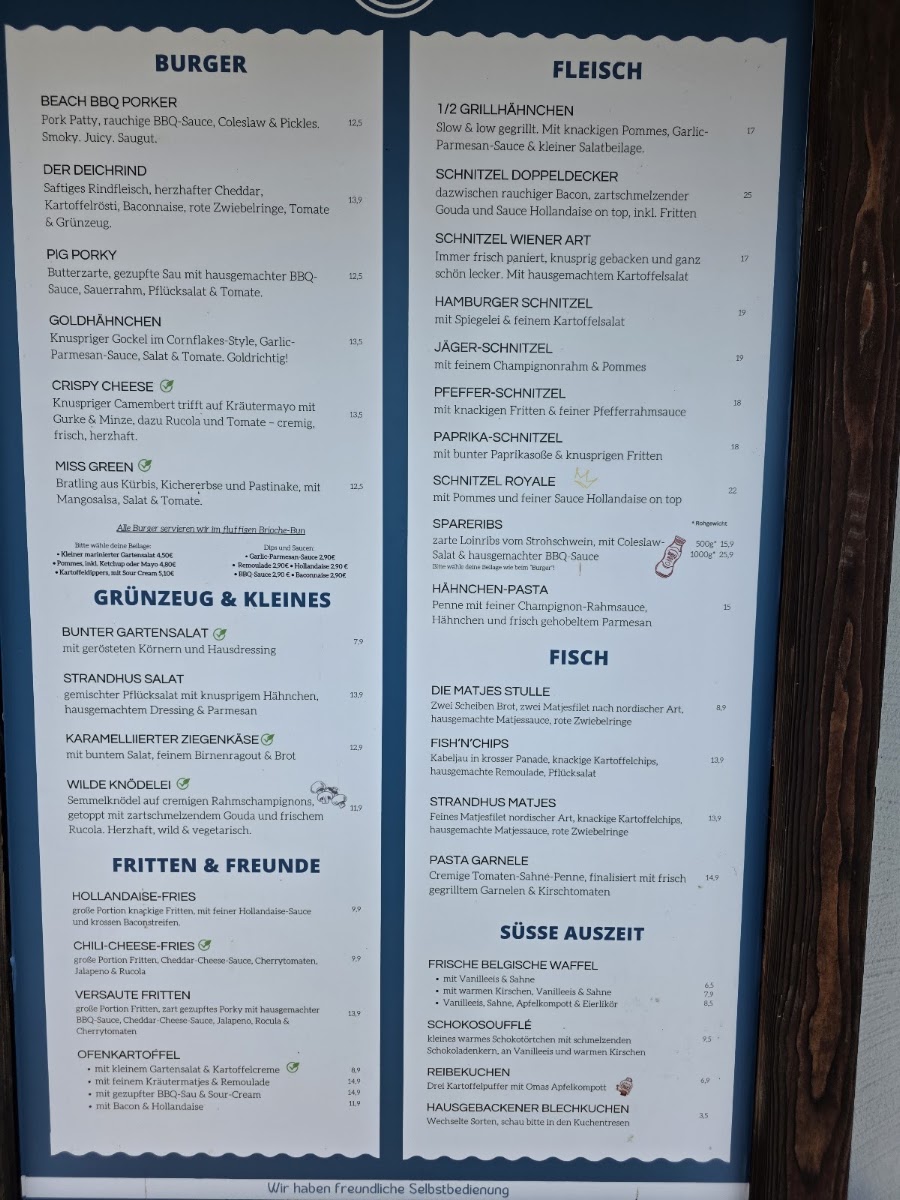 Strandhus Mönchgut Menu 3