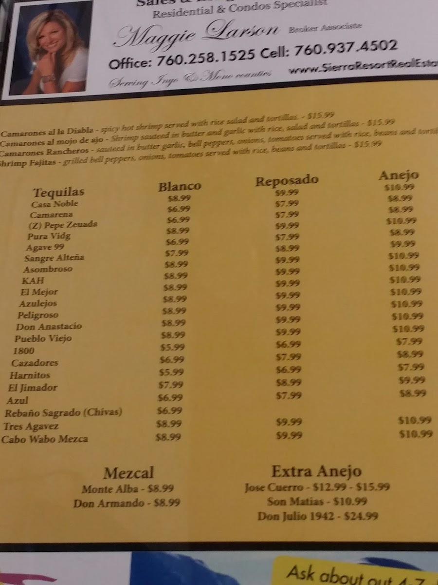 Taquería Las Palmas Menu 9