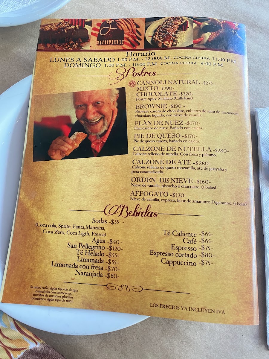 Gulisano's Cucina Siciliana Menu 5