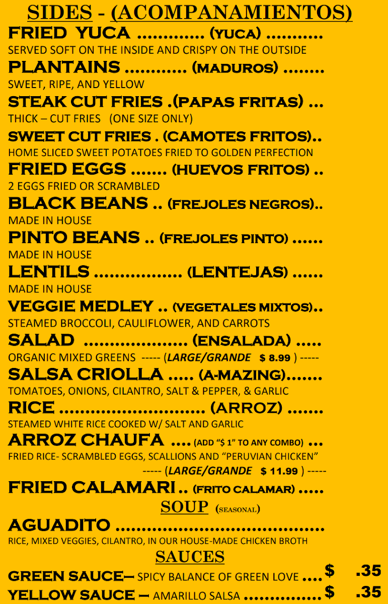 757PolloLoco - Pollo A La Brasa Menu 5