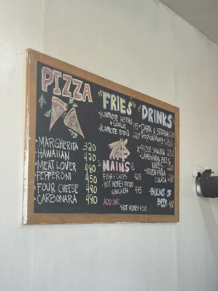 X Pizza - Siargao Menu 5