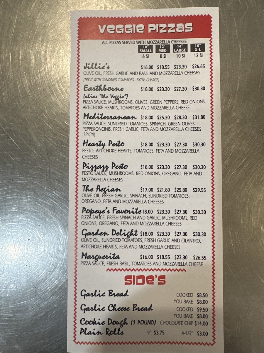 Nik-N-Willie's Pizza-n-Subs Menu 5